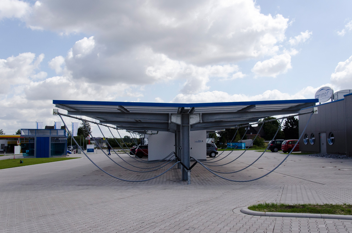 Biologische Wasserreinigung in der Wachanlage carisma Premium-Waschstraße bei Bönen